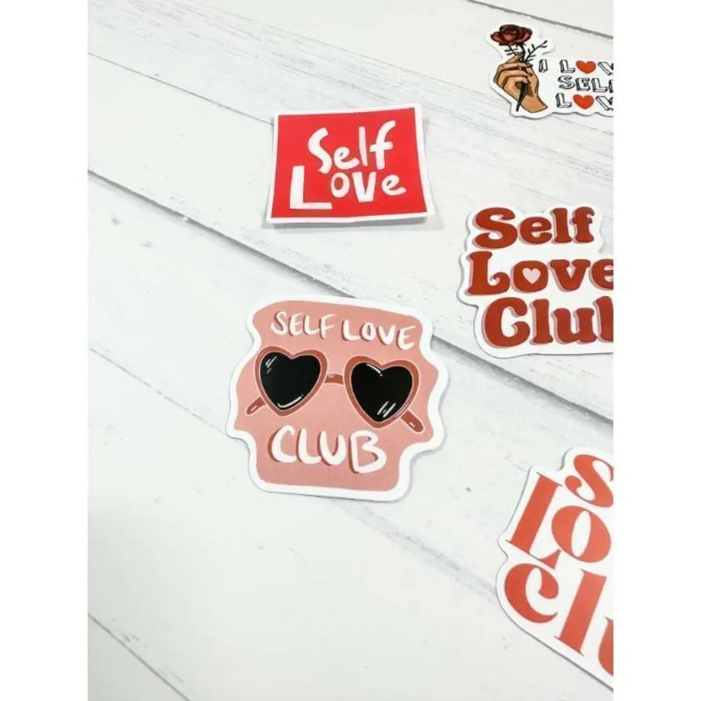 10/$15  - Self Love Club Sticker - Picture 4 of 4